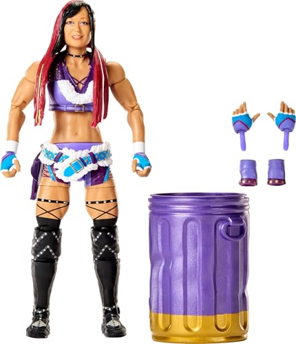 Mattel WWE Elite Action Figure & Accessories, Series #122 Set, 6-inch Collectible Iyo Sky with 25 Articulation Points & Swappable Hands