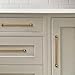 khtumeware 10 Pack 3 Inch Hole Center Antique Brass Cabinet Pulls Heavy Duty Solid Cabinet Handles cabinets Dressers Kitchens Handles Bathroom cabinets