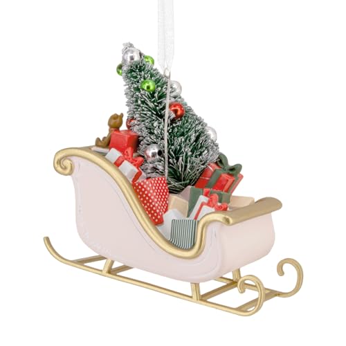 Hallmark Santas Sleigh Gifts & Tree Keepsake Hanging Ornament Tree Decoration Christmas