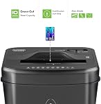 Aurora AU1030XA 10-Sheet Crosscut Paper/Credit Card Shredder with 4.4-Gallon Wastebasket