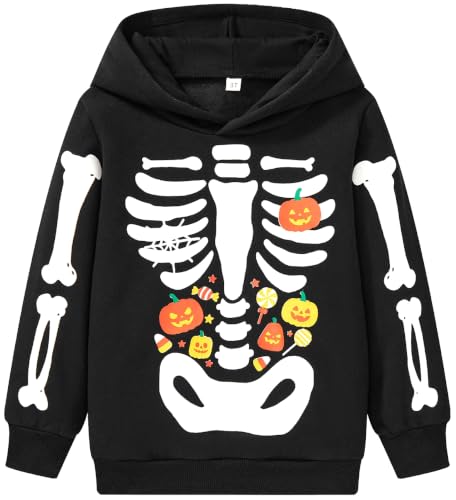 Image of Akyzic Baby Boys Dinosaurs Hoodie Boys Shark Pullover with Pocket Kids Truck Warm Sweatshirt Sweater