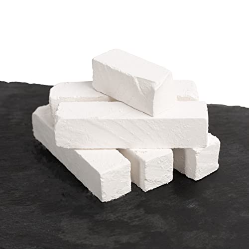 HITT Premium Edible Chalk - Natural Belgorod Edible Chalk for eating 7 oz (200 gr) - Zero Additives Organic Russian Edible Chalk Chunks - ASMR Food