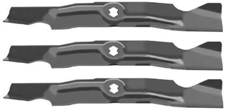 (3 Pack) Premium Replacement High Lift Lawn Mower Deck Blade fits Wheel Horse Toro 112-0316 | 17 7/8" x 3"