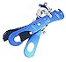 Ito Rocky Climbing Stop Descender Rappelling Anti-Panic Belay Devices for 9-12mm Rope Rescue Equipment Hand Controls Desingned