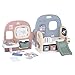 SMOBY: Childcare Center Playset - Kids Play Center for Baby Dolls, 5 Play Areas & 27 Accessories Included, Ages 3+