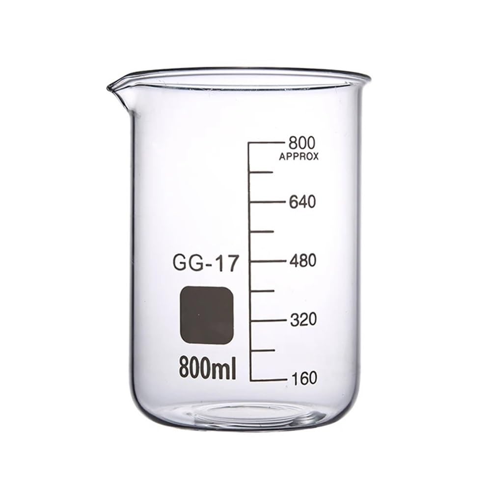 Attrezzature e forniture di laboratorio Diversi set da laboratorio, becher in vetro borosilicato, tazza graduata, contenitore in resistente al calore