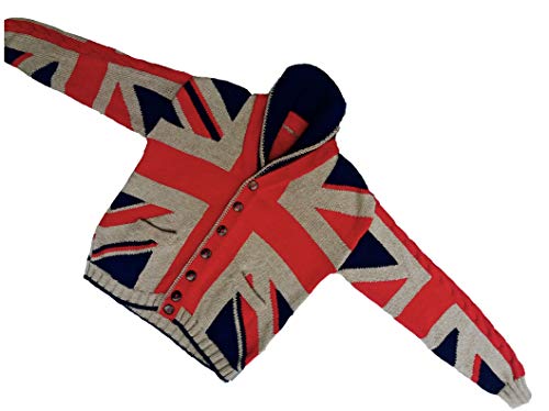 Luxury 100% Peruvian Royal Alpaca Shawl Cardigan 1.1 kg Thermo Silky Handknitted