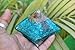 Blue Onyx Orgone Pyramid – Crystal Energy Generator for Protection, Stress Relief, Meditation, Chakra Balancing & Positive Energy