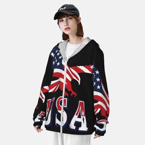 Sudadera con capucha con cremallera para running y protección UV 3