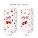 24 PcsCharming Cherry Theme Gift Bags with 36 Themed Stickers, Delightful Party Favors and Gift Packaging for Various Celebrations, Elegant and Fun Design for All Ages