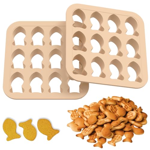 Deuson Fisch-Ausstechformen 2er Set Kunststoff