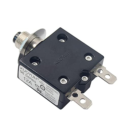 Disjoncteur série 98 12A avec réinitialisation manuelle pour protection thermique