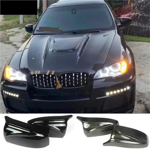 Boîtier rétroviseur BMW X5 E70 X6 E71 carbone 2008 - 4