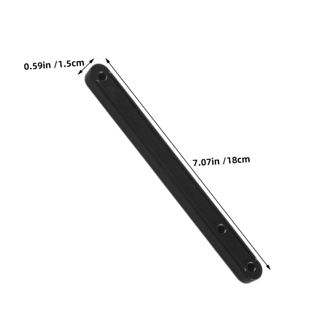 VALICLUD 12Pcs Plastic Drawer Slides Bottom Mount Glide for Cabinets Dressers Furniture Replacement Parts Easy Installation Versatile Use for Wardrobes