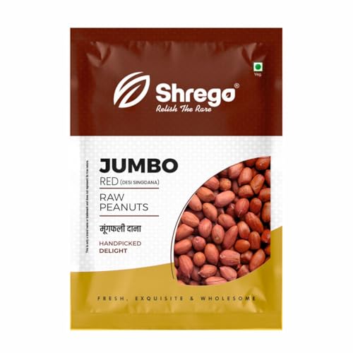 Image of Shrego Jumbo Raw Peanut, Desi Singdana 1500g (3x500g)
