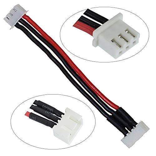 10 cables extensión JST-XH 15 cm 3 pines balance miniatura 2