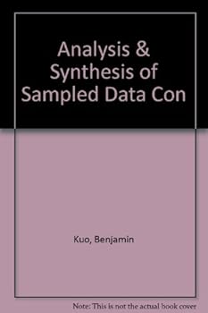Hardcover Analysis & Synthesis of Sampled Data Con Book