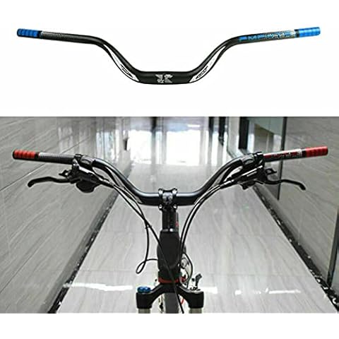 HEZHU Mountainbike Links MTB 31,8 mm High Riser Lenker passend Cover
