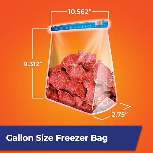 Hefty Slider Freezer Bags (Gallon, 56 Count)