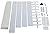 Carport Heavy Duty Canopy Tent 10x20 Car Port Metal Carport Kits Boat Shelter Tent with 6 Reinforced Steel Legs Outdoor Canopy for Party, Wedding, Garden