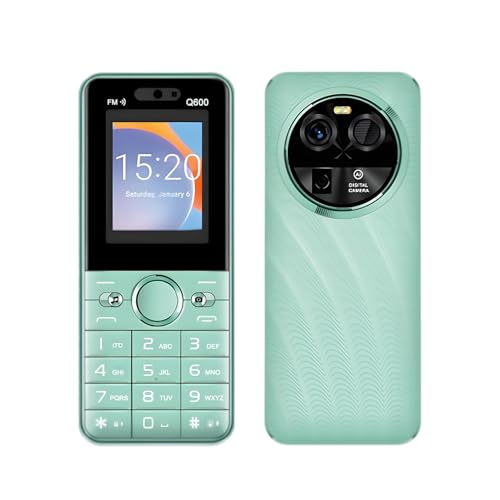 Téléphone Portable Senior Débloqué avec Grosses Touches, GSM Double SIM Telephone Portable Senior Basique pour Personnes Agées avec Batterie 1800mAh,...