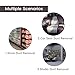 votuyet 6PCS Black Rubber Air Tool For Air Nozzle Tip,which can be used for inflating various items such as balloons, inflatable toys, and small inflatable mattresses