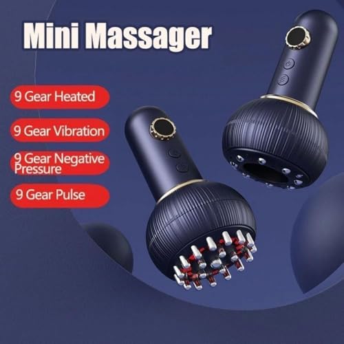 Image of Anti-Cellulite Slimming Massager - Professional Lymphatic Drainage Device with Microcurrent, Red Light, Heat & Vibration for Full-Body Contouring, Fat Reduction & Skin Firming (Smart Body Massager)