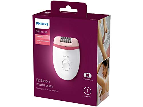 Depilador Elétrico Philips Satinelle Essential BRE235/00 2 velocidades com 1 acessório Bivolt