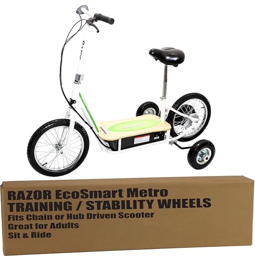 Image of Hardline Products USA Training Wheels for Razor EcoSmart SUP Metro Electric Scooter