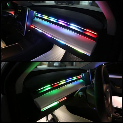 Tira LED Interior para Auto RGB con Control y Sincronía Musical miniatura 4