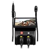 2 en 1 Depilación Láser 808nm + Láser Picosegundo - Máquina de Belleza Multifunción para Depilación Corporal, Eliminación de Tatuajes
