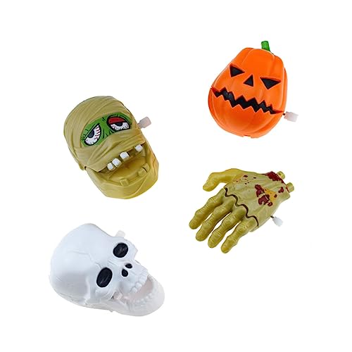 Alasum 4 Stück Halloween Aufziehspielzeug