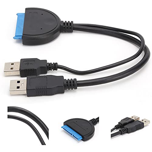 Cable adaptador SATA a USB 3.0 para disco duro de 2.5 pulgadas miniatura 3