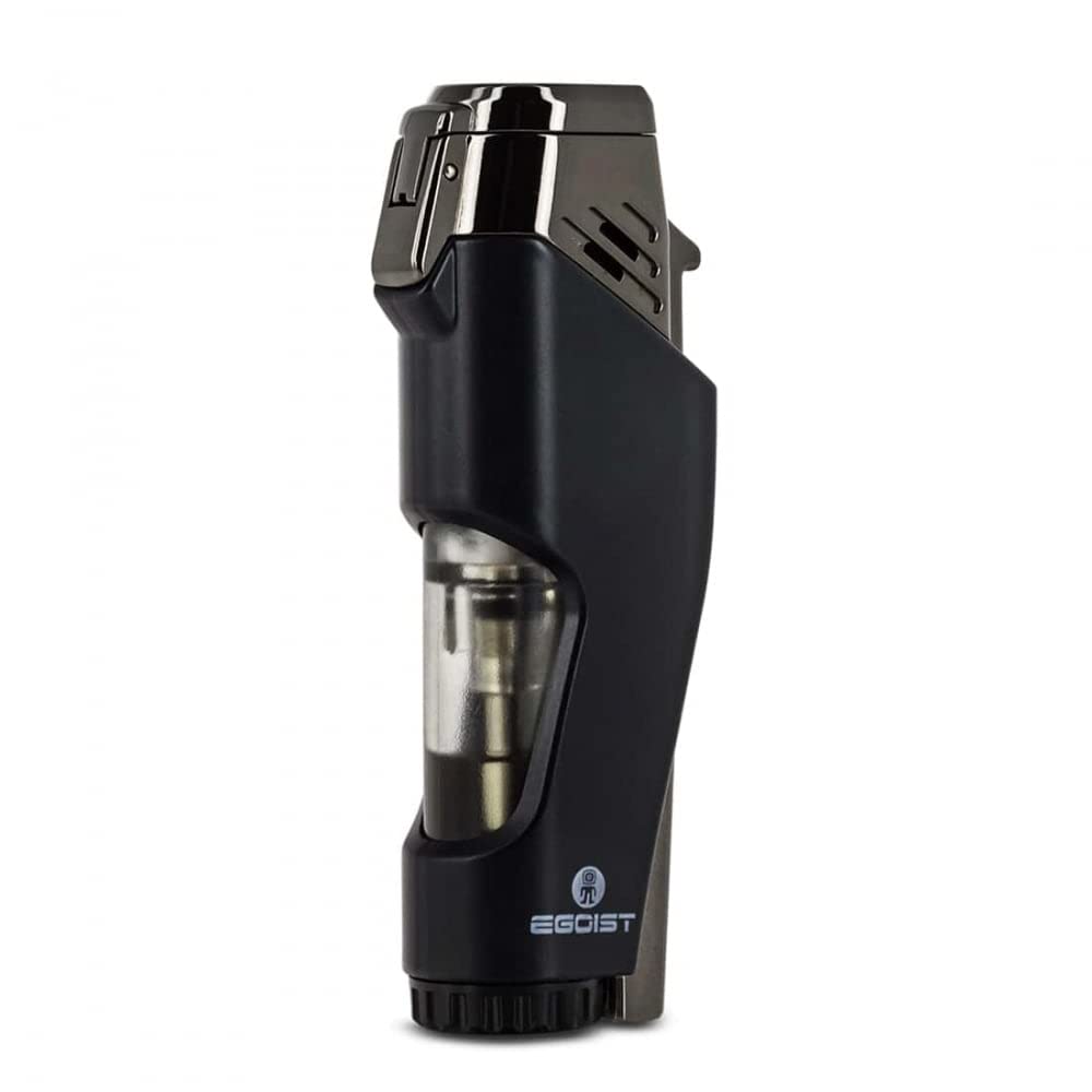 Briquet Futura 2 flammes torche noir idéal pour vos soirées et sorties nature