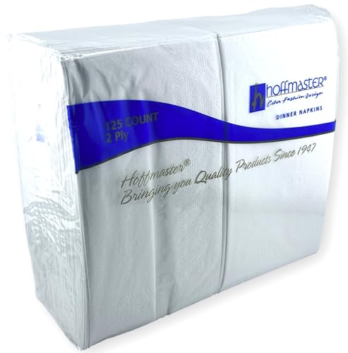 Generic 180500 Dinner Napkins, 2-Ply, 15
