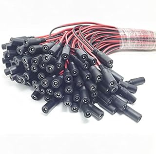 Davitu Power Cords & Extension Cords - 5.5 / 2.1mm DC 12v Female Power Adapter Connector 30cm Extension Cord Cable for CCTV / LED / Light - (Color: male cord)