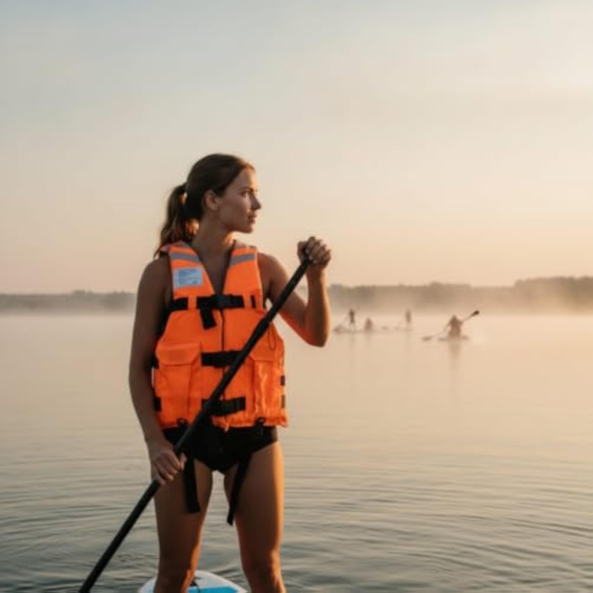 Adjustable Buoyancy Life Vest, Sleeveless Life Jacket
