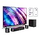 ULTIMEA 5.1 Surround Sound System, Soundbar für TV Geräte mit App Steuerung, Soundbar mit Subwoofer, 2 Surround Lautsprechern, Heimkino Soundsystem mit verstellbarem Bass, Bluetooth 5.3, Aura A30