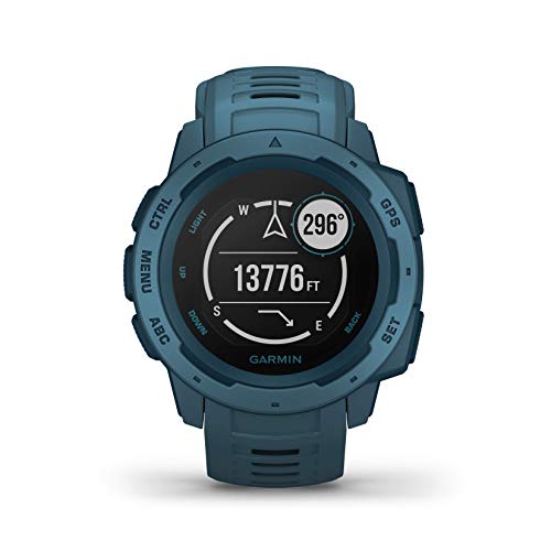 Garmin Instinct - wasserdichte GPS-Smartwatch mit Sport-/Fitnessfunktionen. Herzfrequenzmessung am Handgelenk, Fitness Tracker und Smartphone Benachrichtigungen. Viele Modelle zur Auswahl