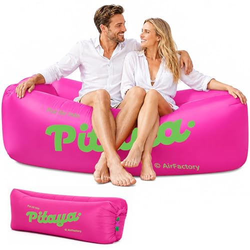 SilverChry Aufblasbare Couch Airlounge Strandliege Aufblasbar Camping Sofa Aufblasbar LuftSofa Tragbar Inflatable Sofa Liegesack Outdoor für Strand Reisen Camping Picknicks(B)