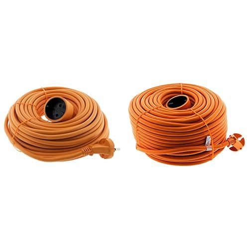 Prolongateur jardin Zenitech 20m 16A avec boîtier étanche IP54