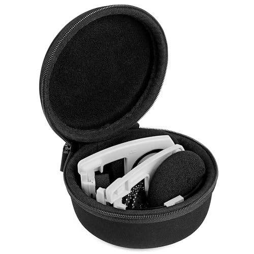 Geekria UltraShell-hoes voor JayBird, Apple AirPod, Bose SoundSport, Jabra Sport, Powerbeats, koptelefoon, vervangende beschermende harde draagtas voor op reis met ruimte voor accessoires