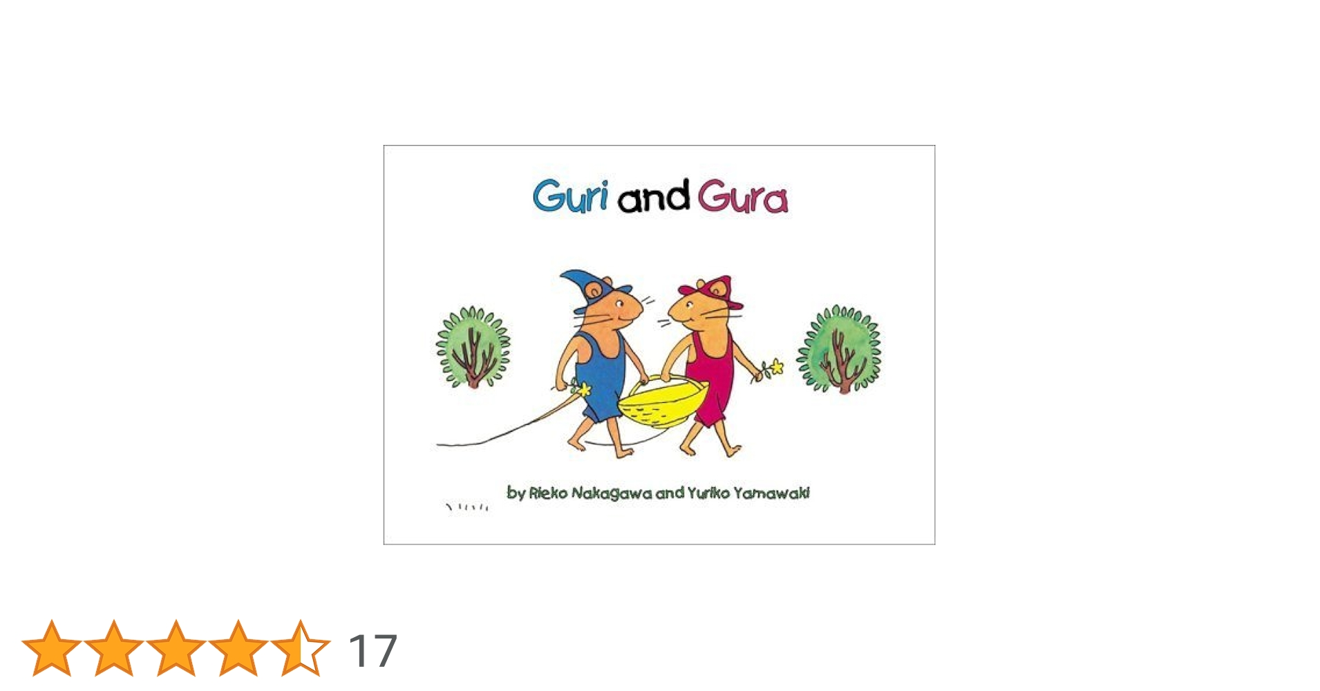 「Guri and Gura」洋書　4冊　CD１枚 Guri and Gura」洋書 4冊 CD1枚 Guri and Gura」洋書 4冊 CD1枚
