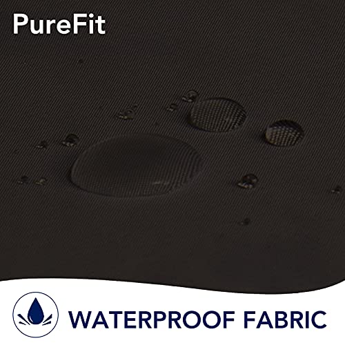 PureFit Outdoor Curtains for Patio Waterproof Weatherproof, UV Resistant Outside Curtains for Gazebo, Front Porch, Pergola, Sun Blocking Privacy Curtain, 52W x 95L inch, 1 Panel, Chocolate