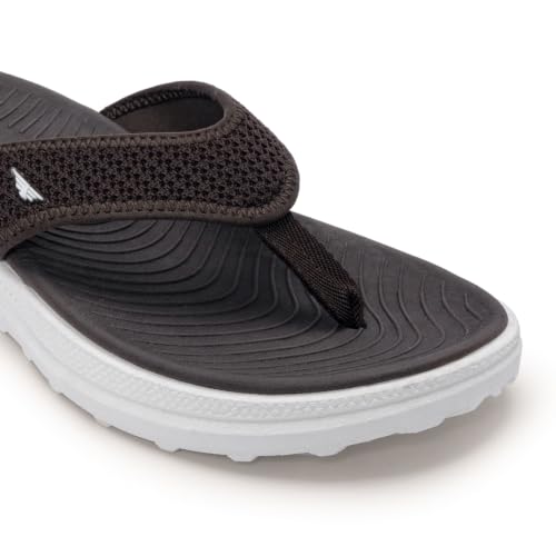 Image of Red Tape Thong Casual Sandals for Men in Dark Grey | Casual Sandals