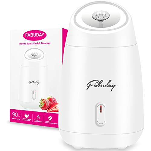 Face Steamer for Facial Deep Cleaning - Fabuday Facial Steamer for woman, Professional Skin care, Whitening Replenishment Sauna Spa Sinuses Moisturizing Cleaning Pores Blackheads Acne Remove