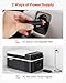 VEVOR Car Refrigerator, DC 12/24V AC100-240V Compressor Electric Cooler, -4°F to 68°F Car Fridge with APP Control, 21 QT Cars Freezer for RVs, Campsites, Boats, Camping, Fishing, 60W Portable Freezer