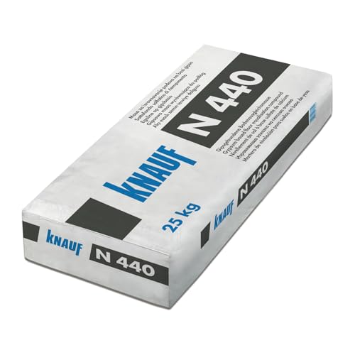 Knauf N 440 Bodenausgleichsmasse 25 kg – selbstnivellierende Ausgleichsmasse für innen | 10–40 mm Schichtdicke | ideal für Fußbodenheizung, Renovierung & Sanierung