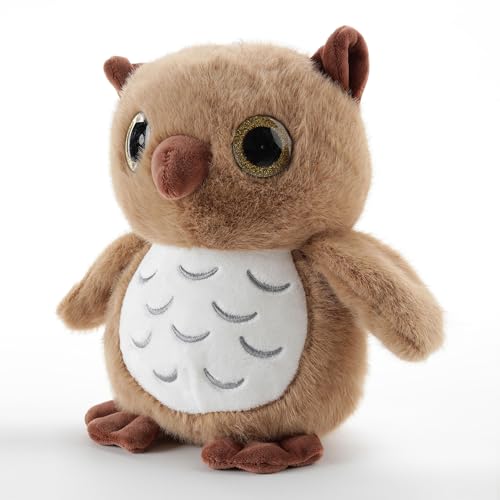 Image of Brown Owl Ultra-Soft Plush Toy for Kids Stuffed Soft Toy Fabric Cute Hug-Friendly Plush for Babies, Toddlers & Children Safe, Lightweight & Easy to Clean(35CM)
