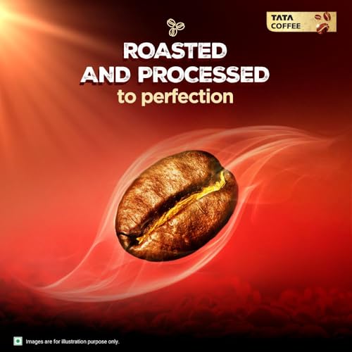 Tata Coffee Grand Premium, 100% Coffee Blend, Instant Coffee, Pouch, 50g